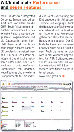 Artikel im CallCenter Profi 08/09/2003